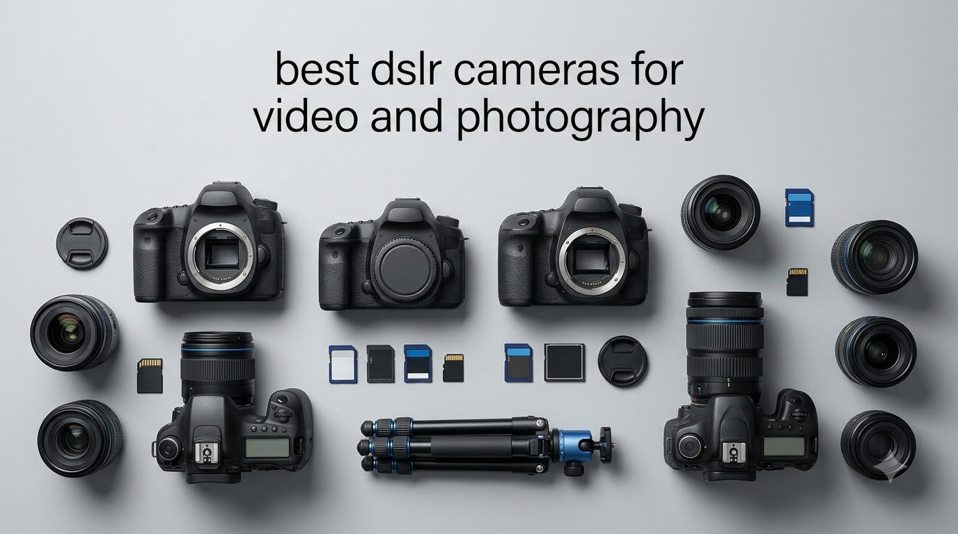 best dslr cameras for video and photography