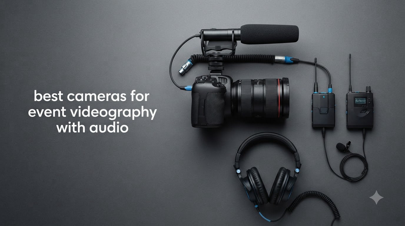 best cameras for event videography with audio