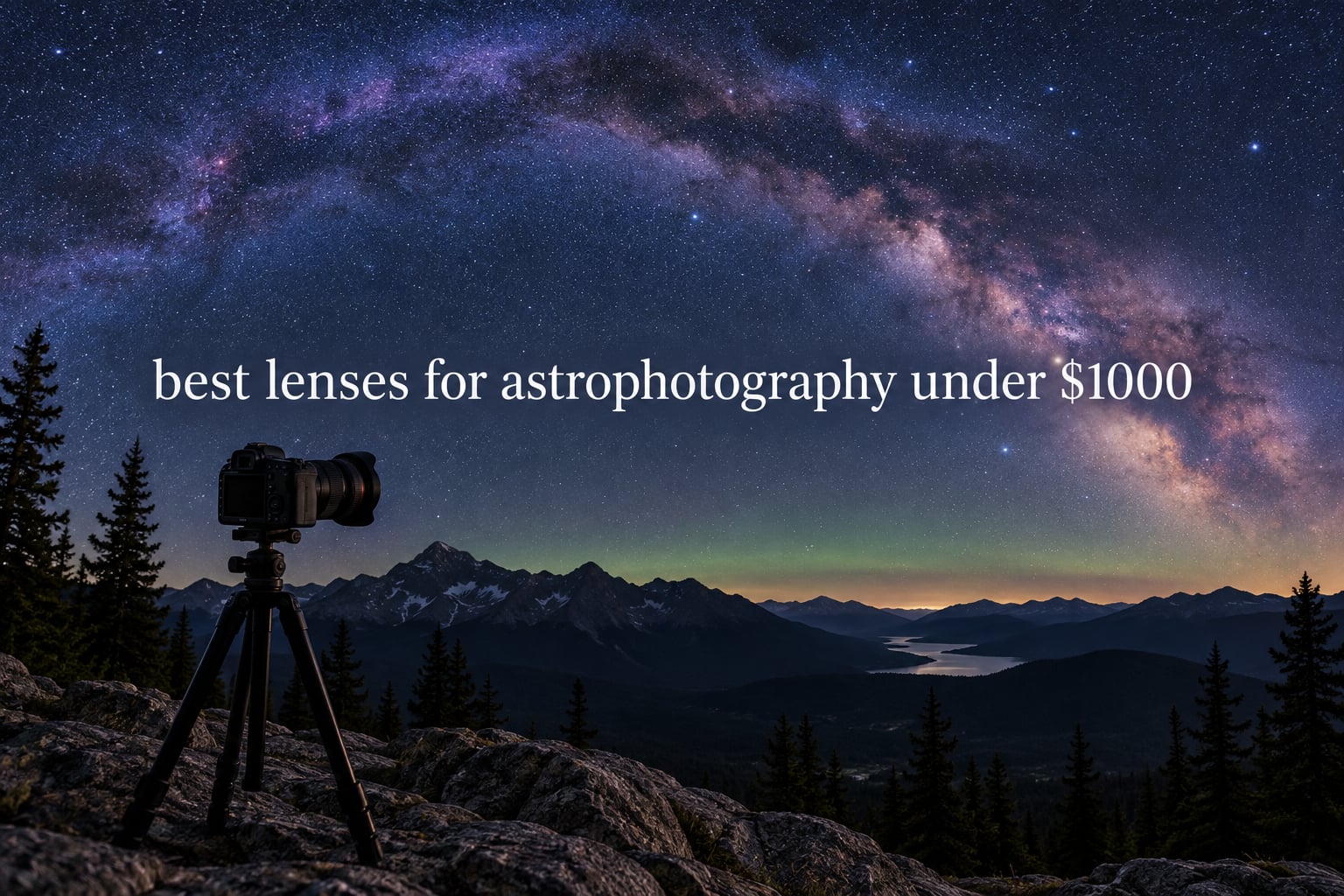 best lenses for astrophotography under $1000