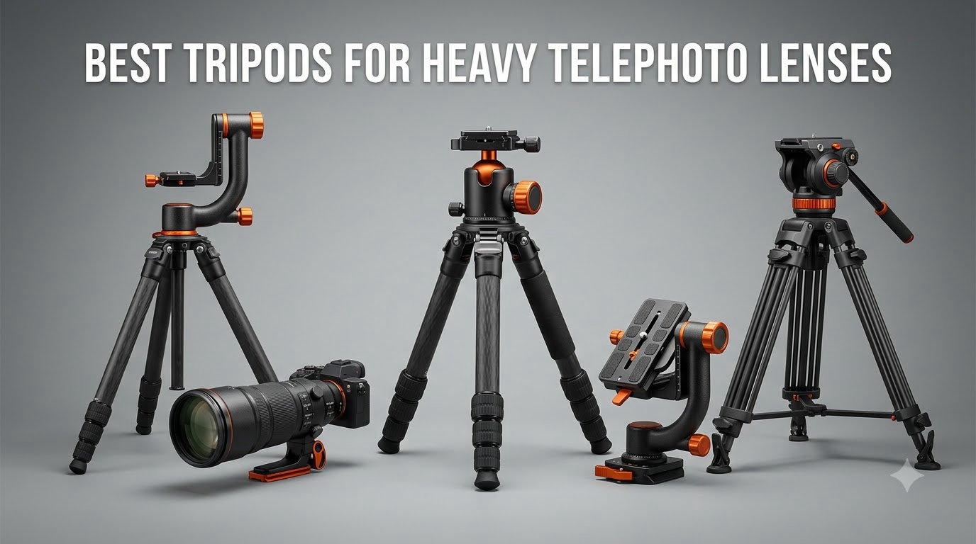 best tripods for heavy telephoto lenses