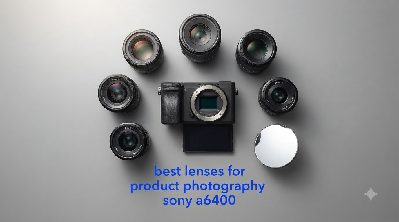 best lenses for product photography sony a6400