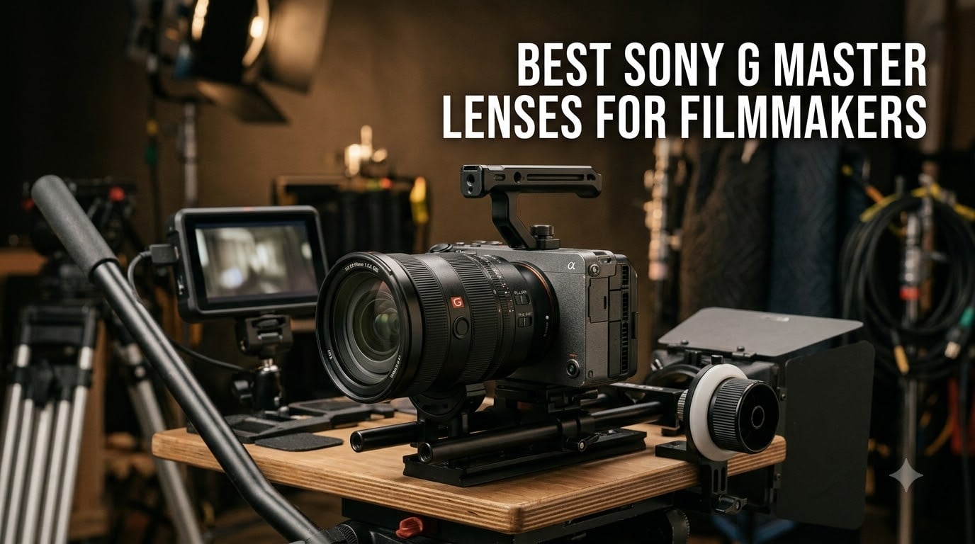 best sony g master lenses for filmmakers