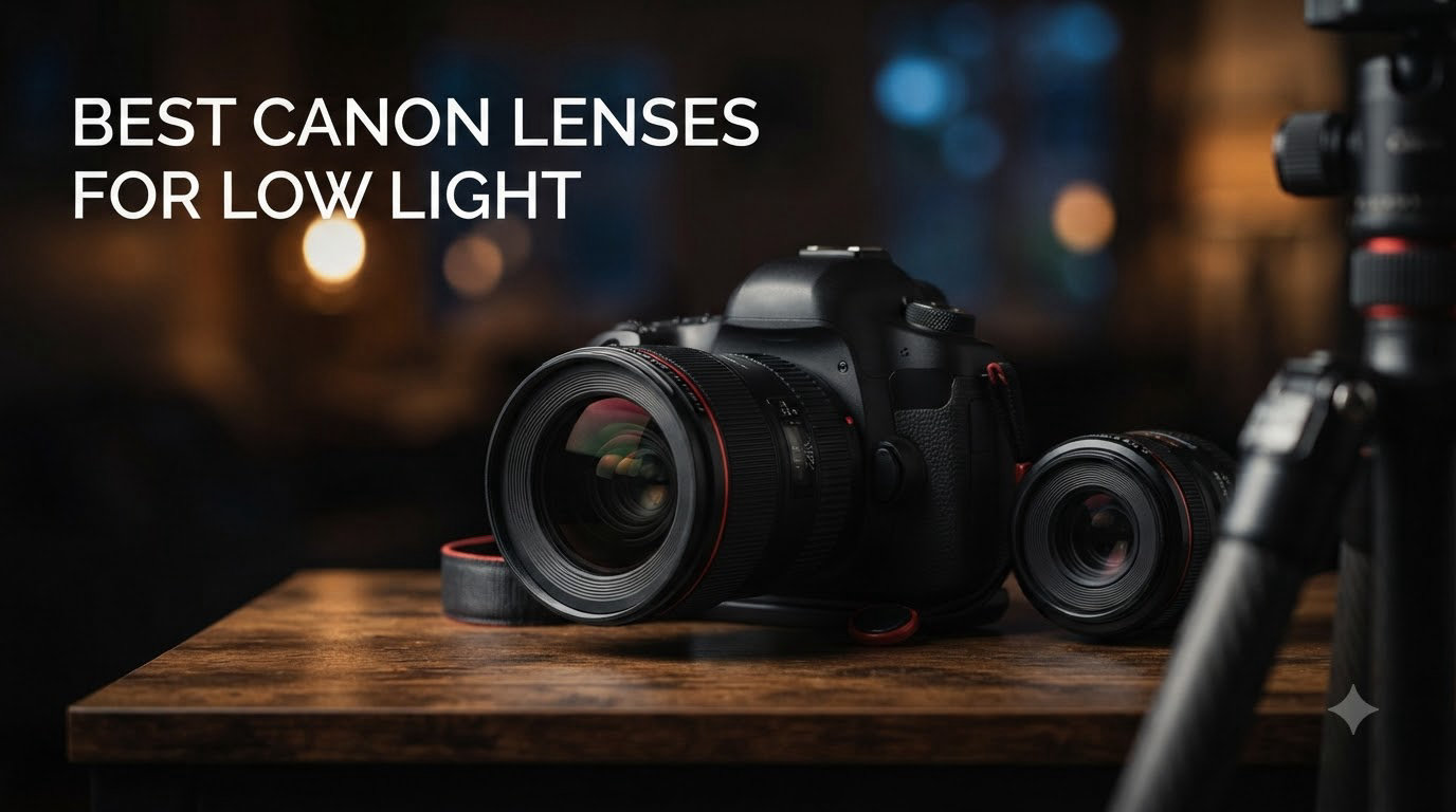 best canon lenses for low light