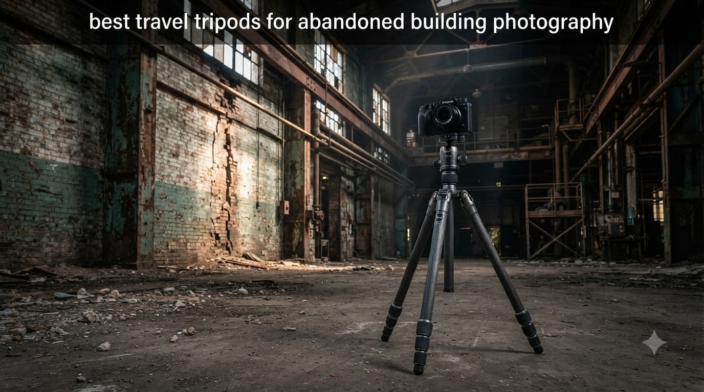 best travel tripods for abandoned building photography