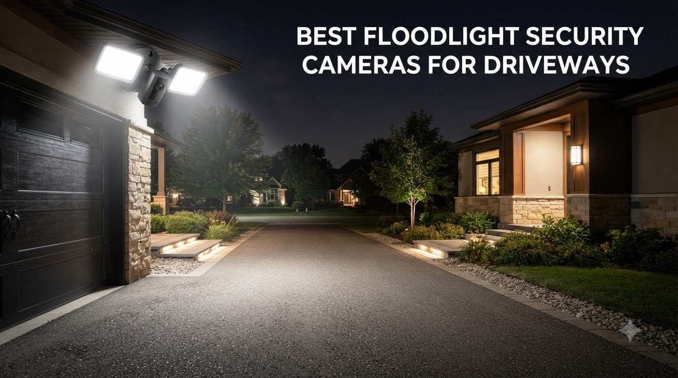 best floodlight security cameras for driveways