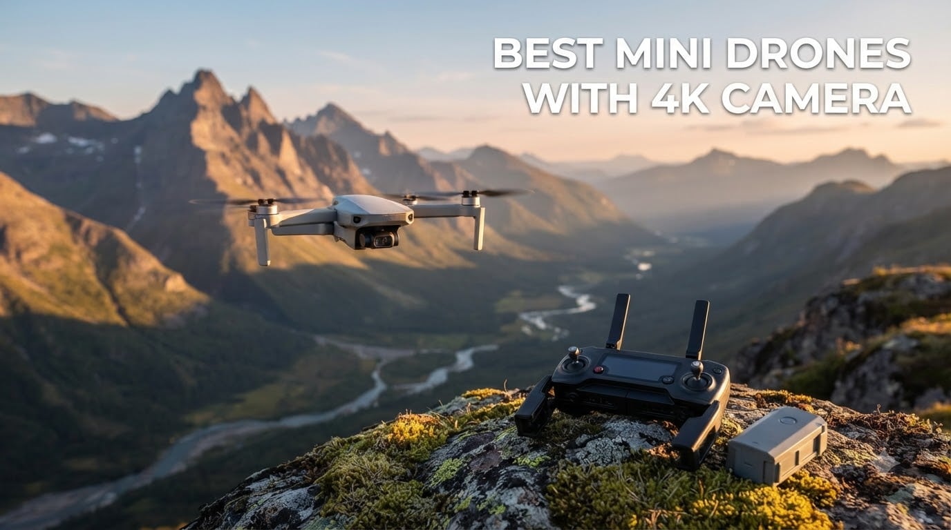 best mini drones with 4k camera