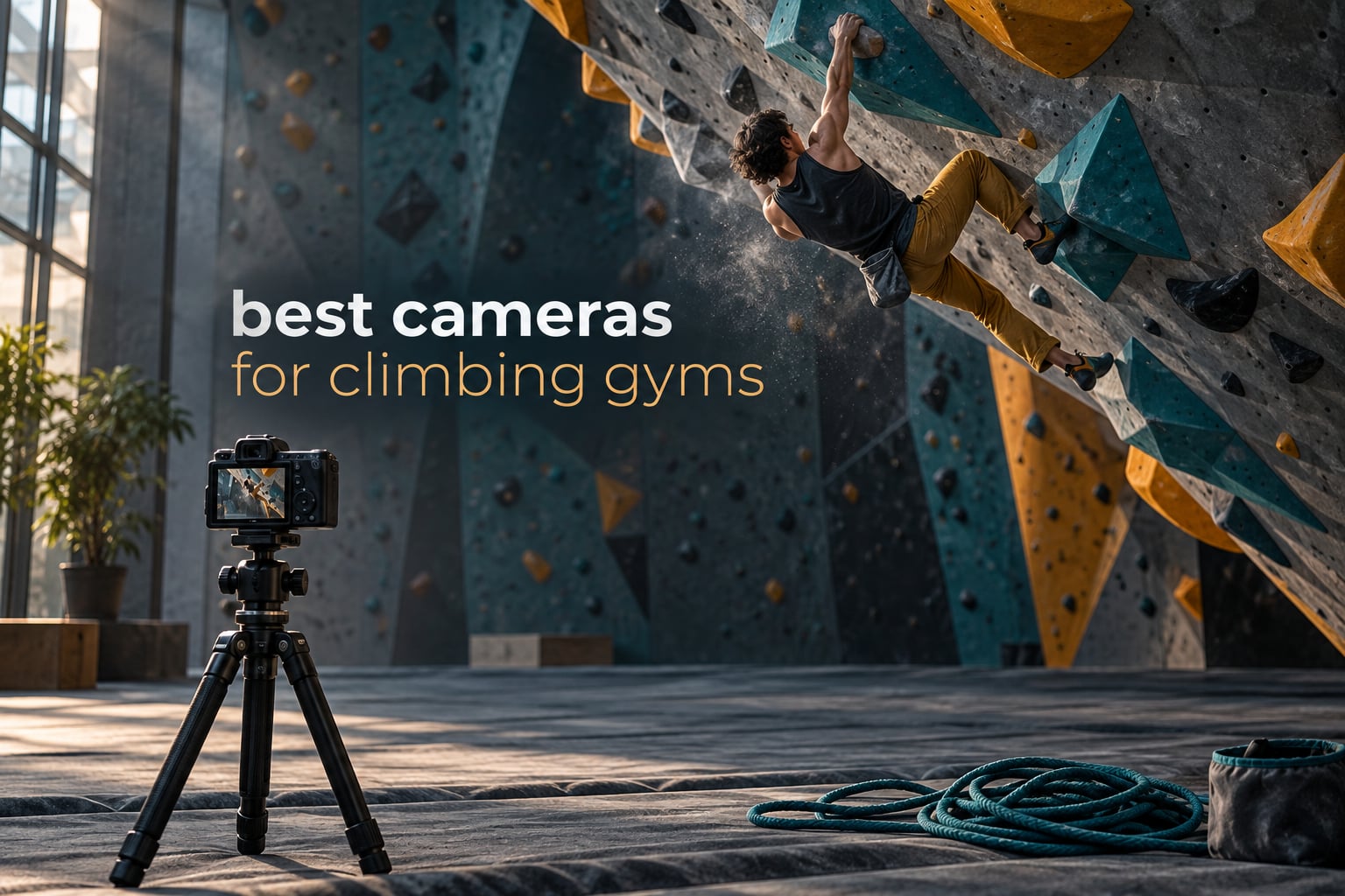 best cameras for climbing gyms