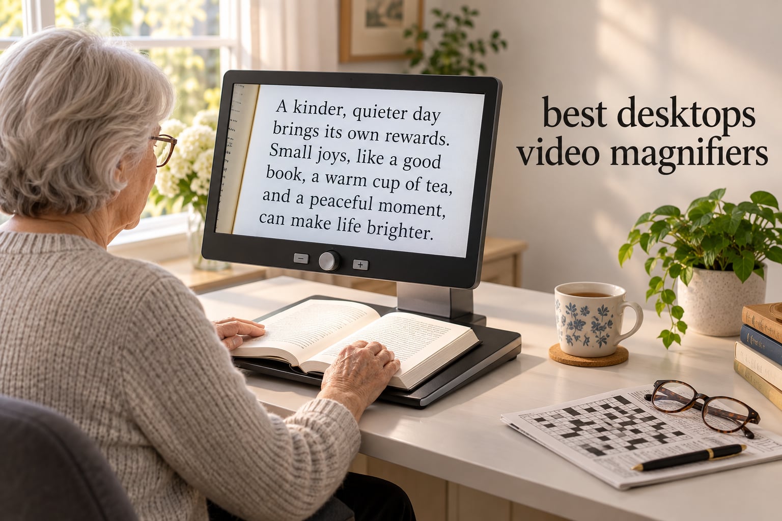 best desktops video magnifiers