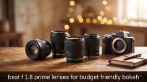 best f 1.8 prime lenses for budget friendly bokeh