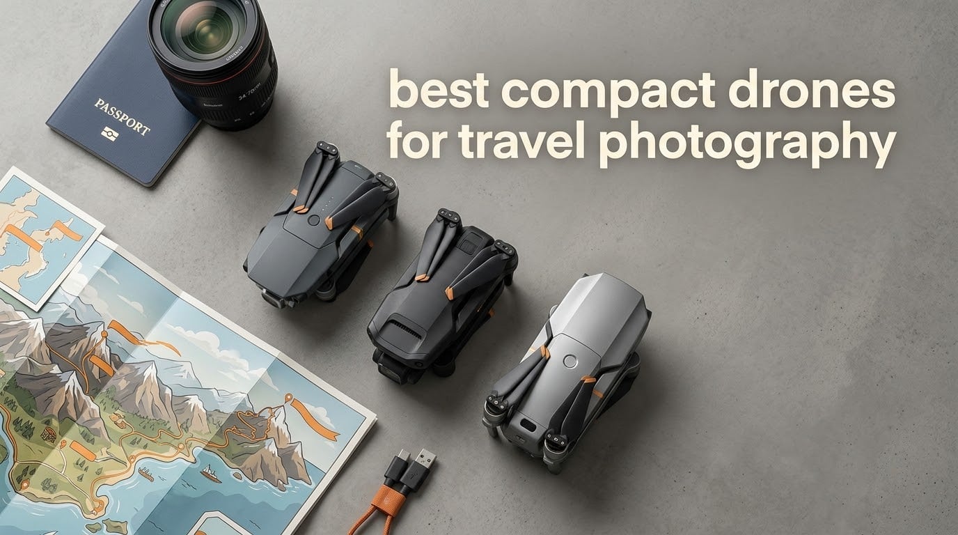 best compact drones for travel photography