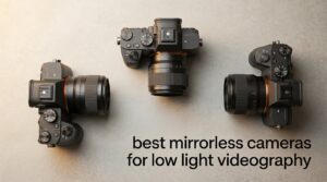 best mirrorless cameras for low light videography