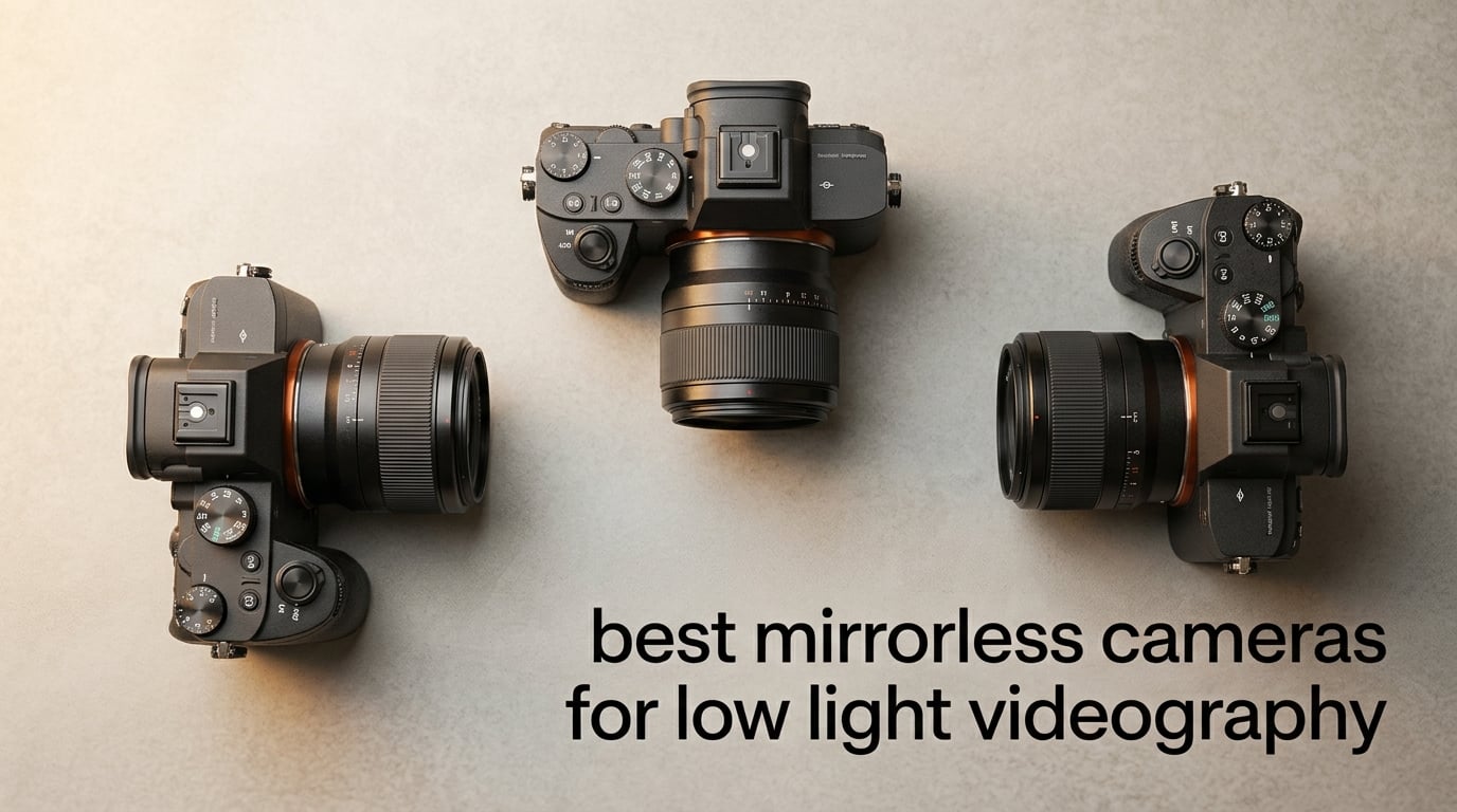 best mirrorless cameras for low light videography