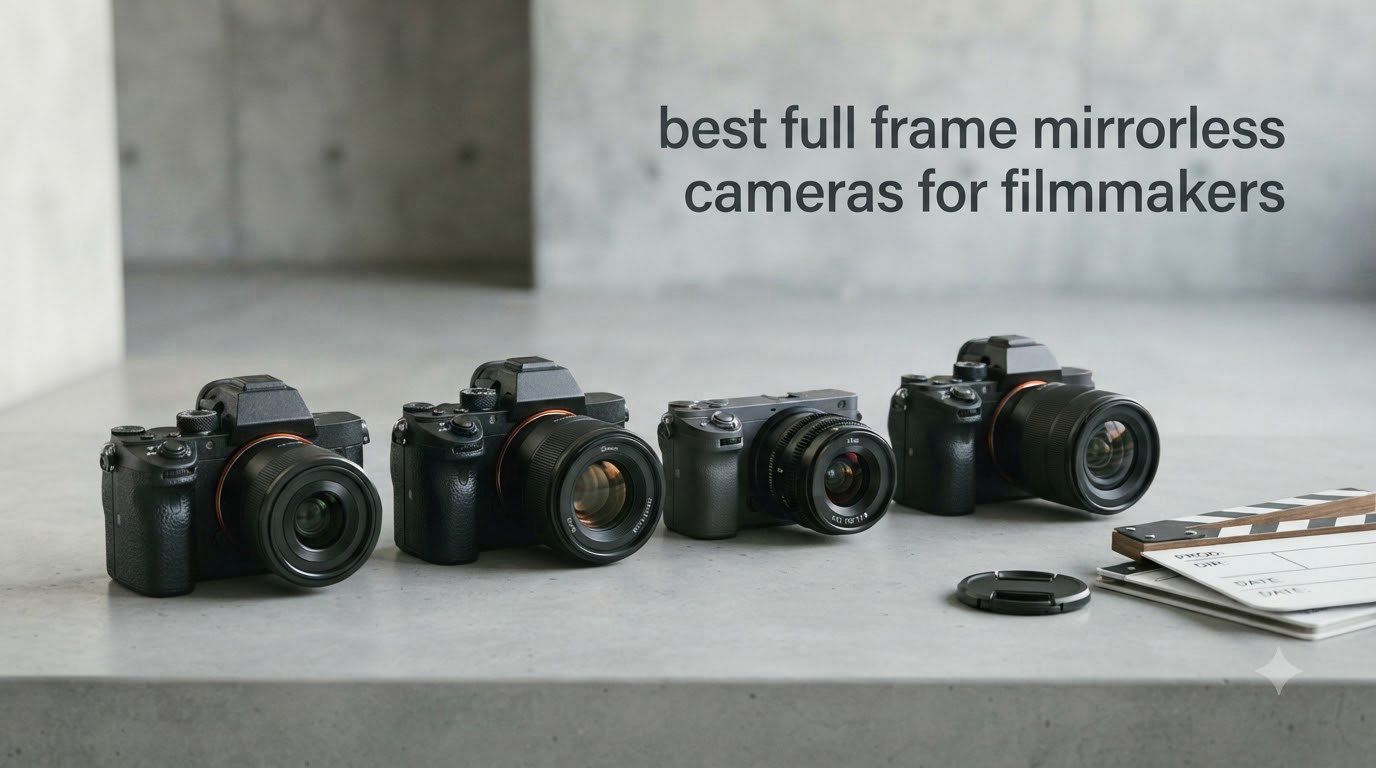 best full frame mirrorless cameras for filmmakers