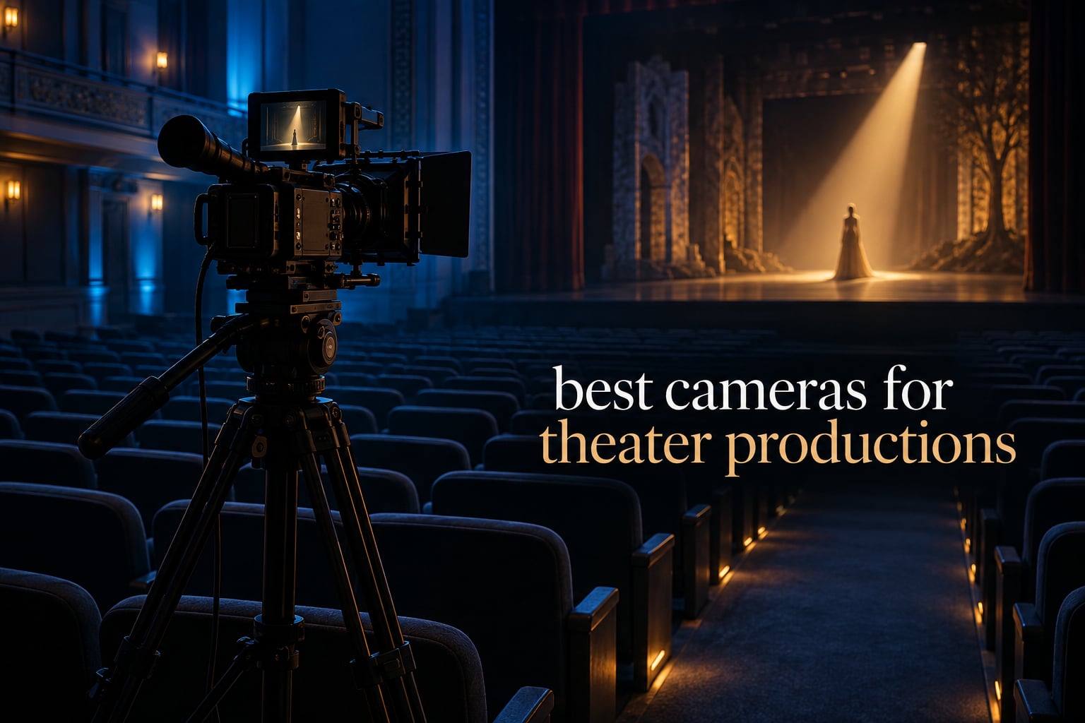 best cameras for theater productions