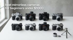 best mirrorless cameras for beginners under $1000