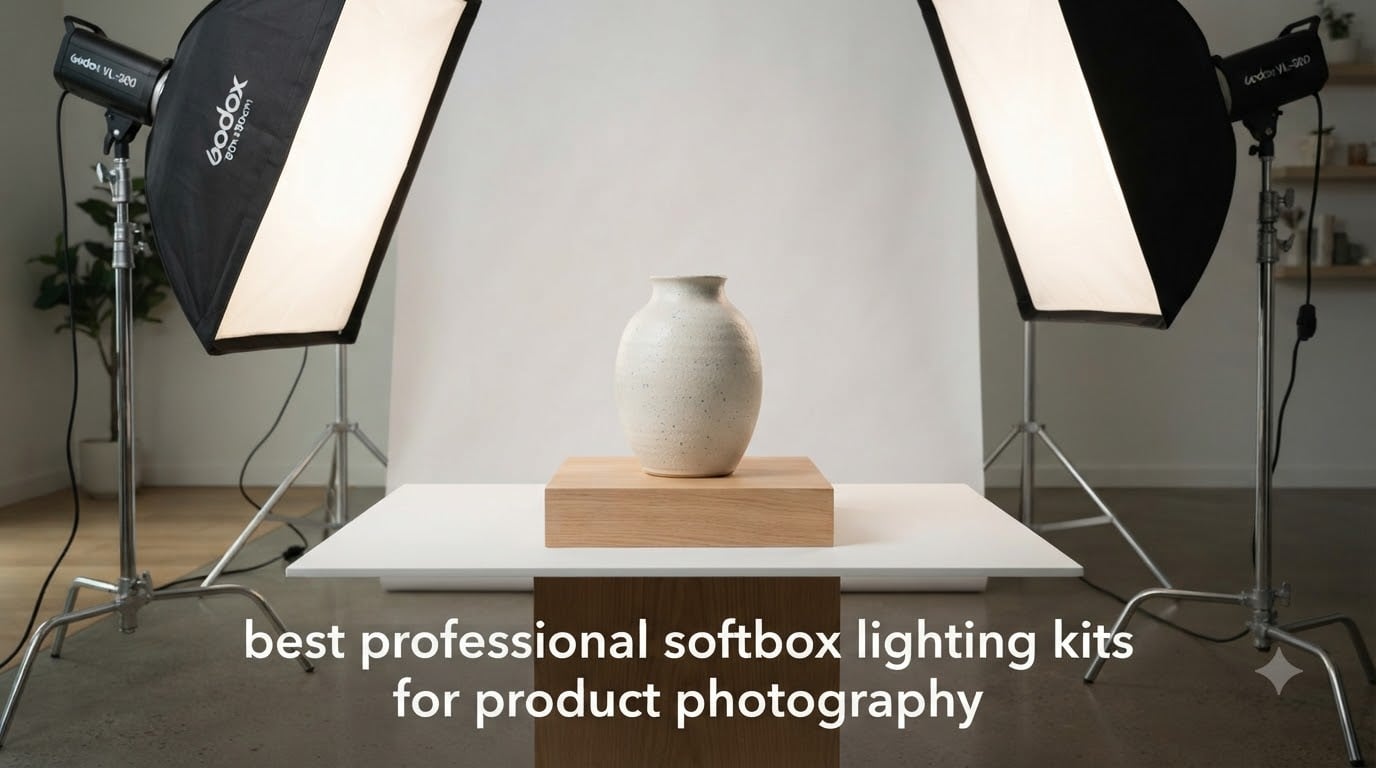 best professional softbox lighting kits for product photography