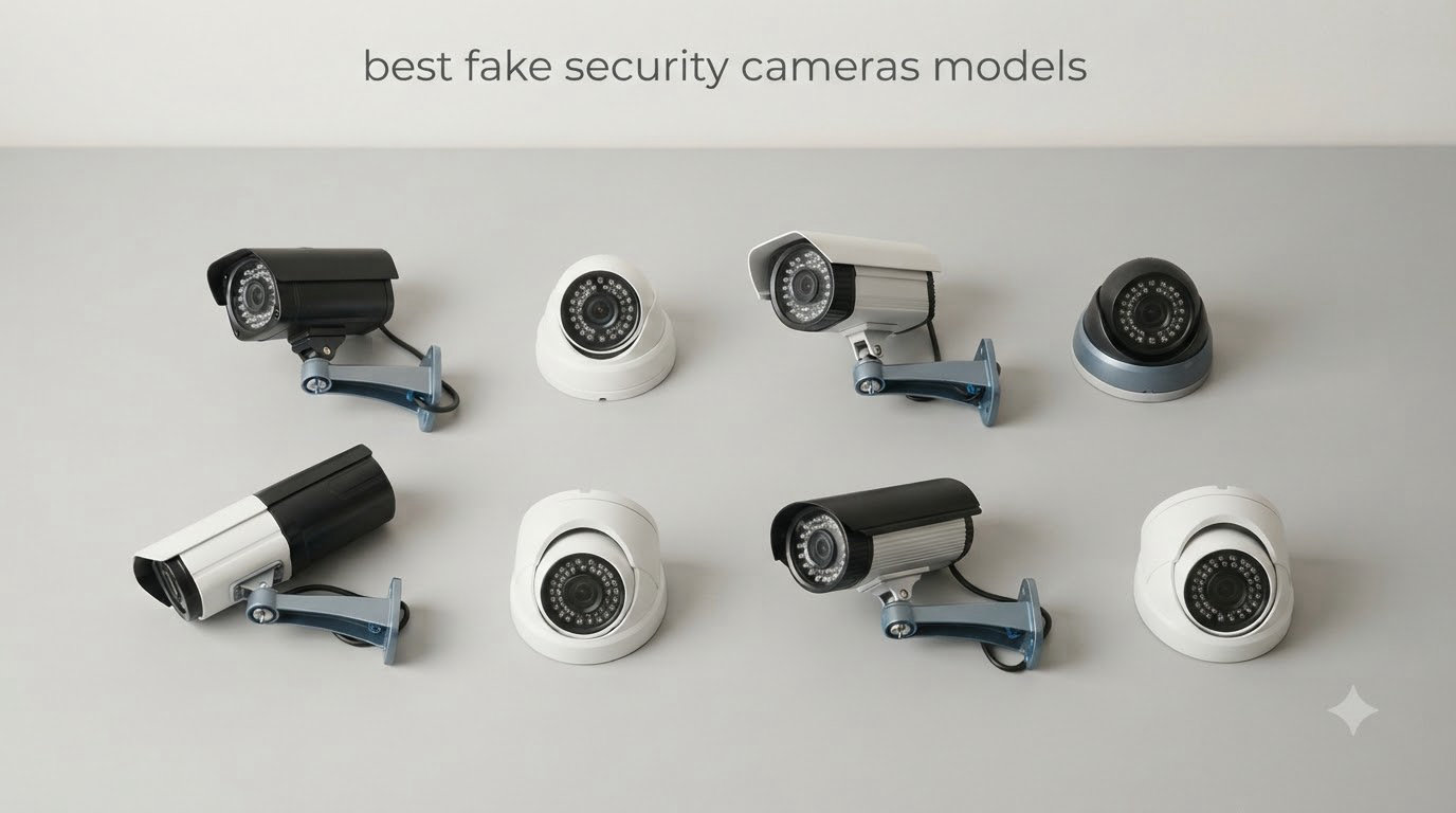 best fake security cameras models