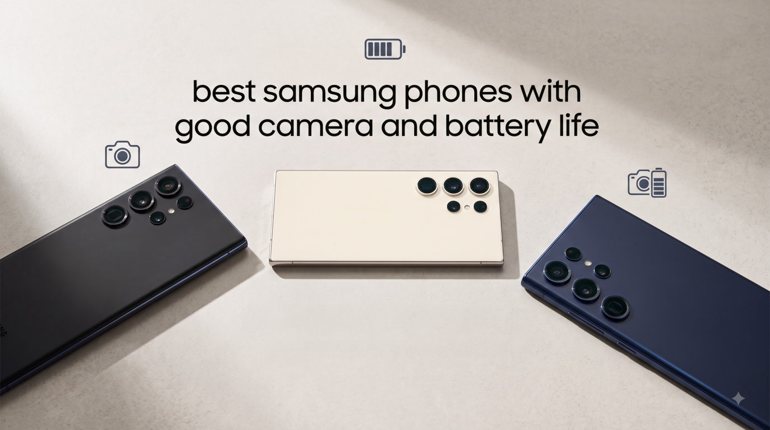 best samsung phones with good camera and battery life