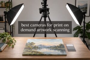 best cameras for print on demand artwork scanning