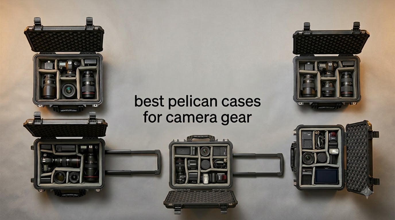 best pelican cases for camera gear