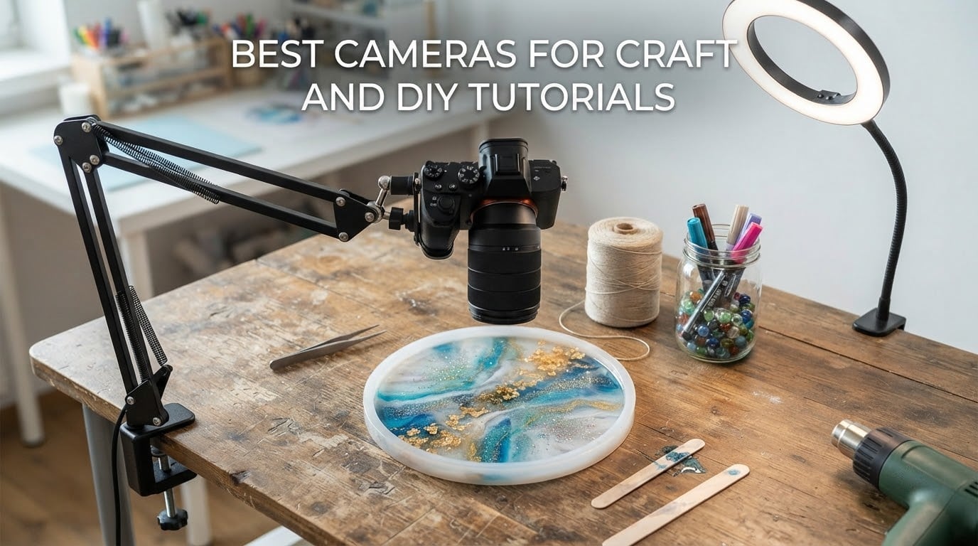 best cameras for craft and diy tutorials