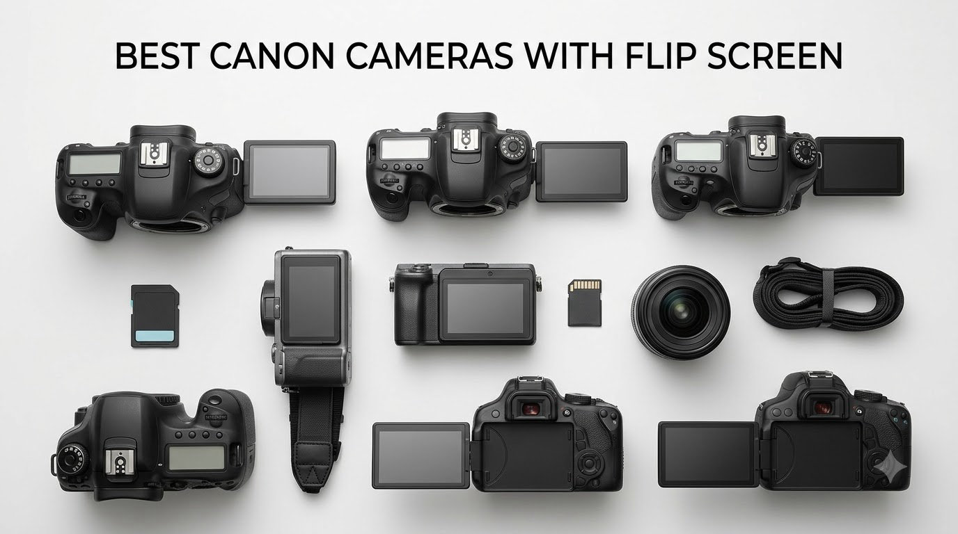 best canon cameras with flip screen