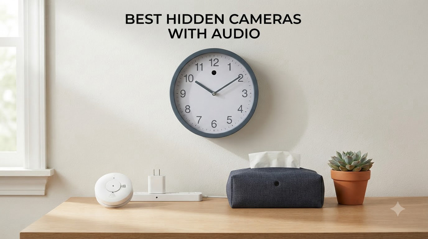 best hidden cameras with audio