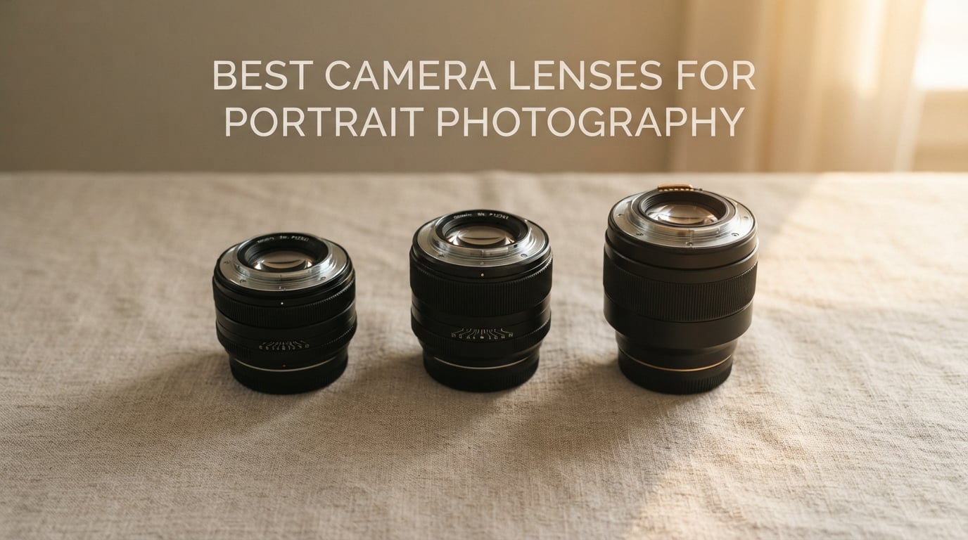 best camera lenses for portrait photography