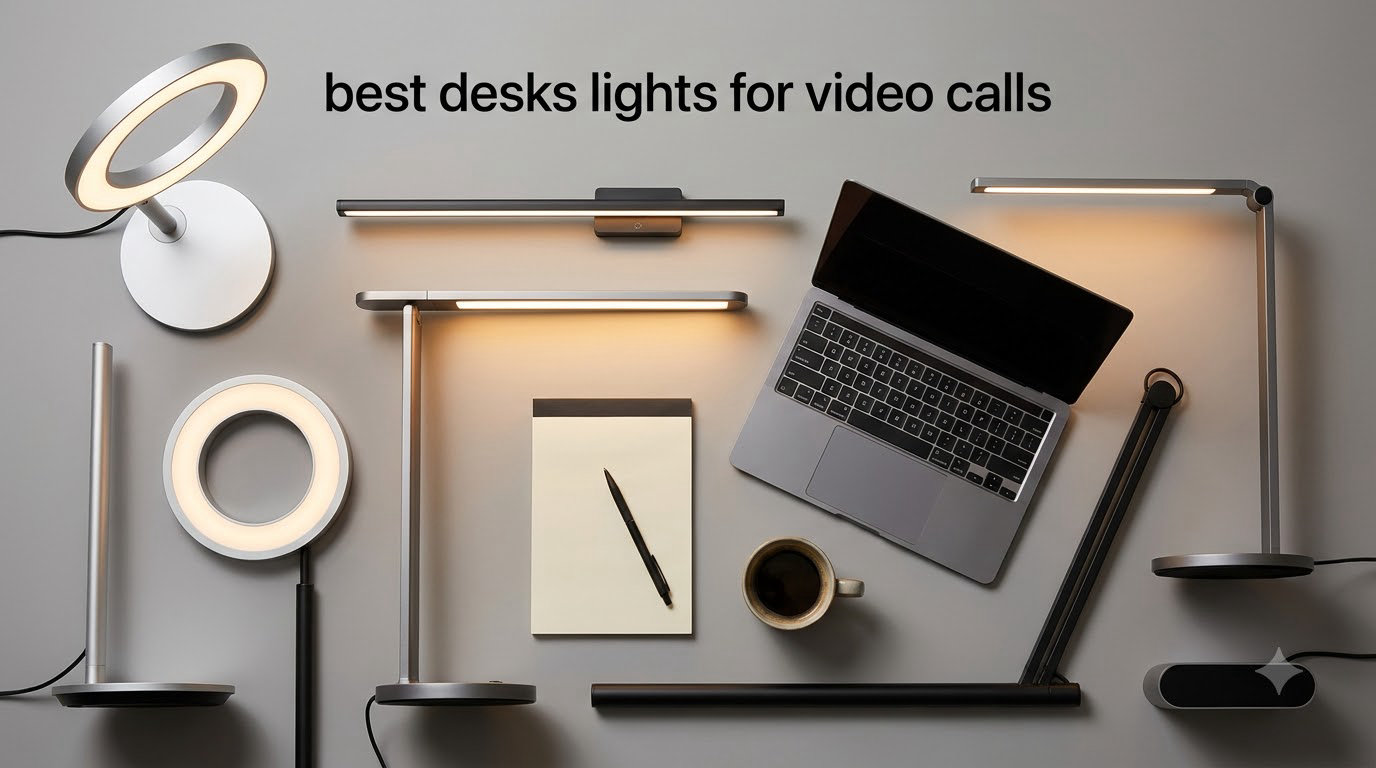 best desks lights for video calls