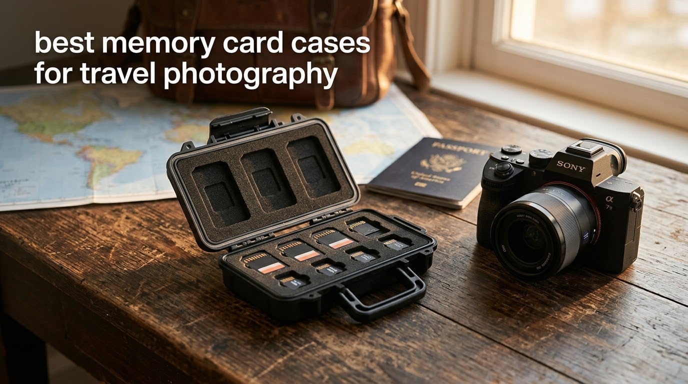 best memory card cases for travel photography