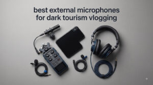 best external microphones for dark tourism vlogging