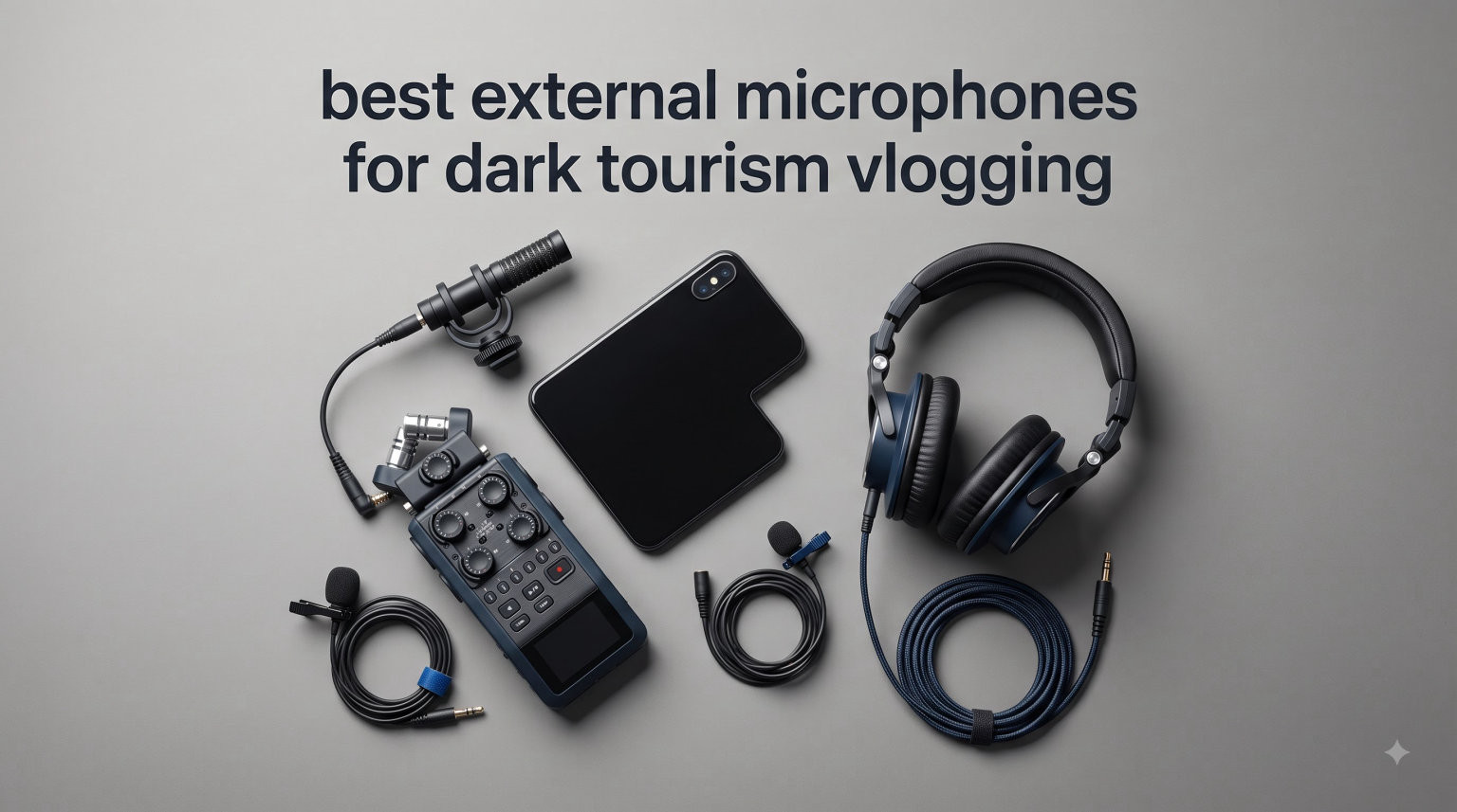 best external microphones for dark tourism vlogging