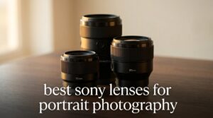 best sony lenses for portrait photography