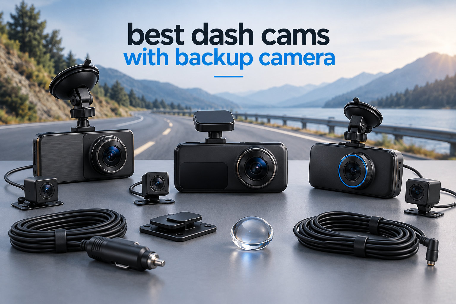 best dash cams with backup camera