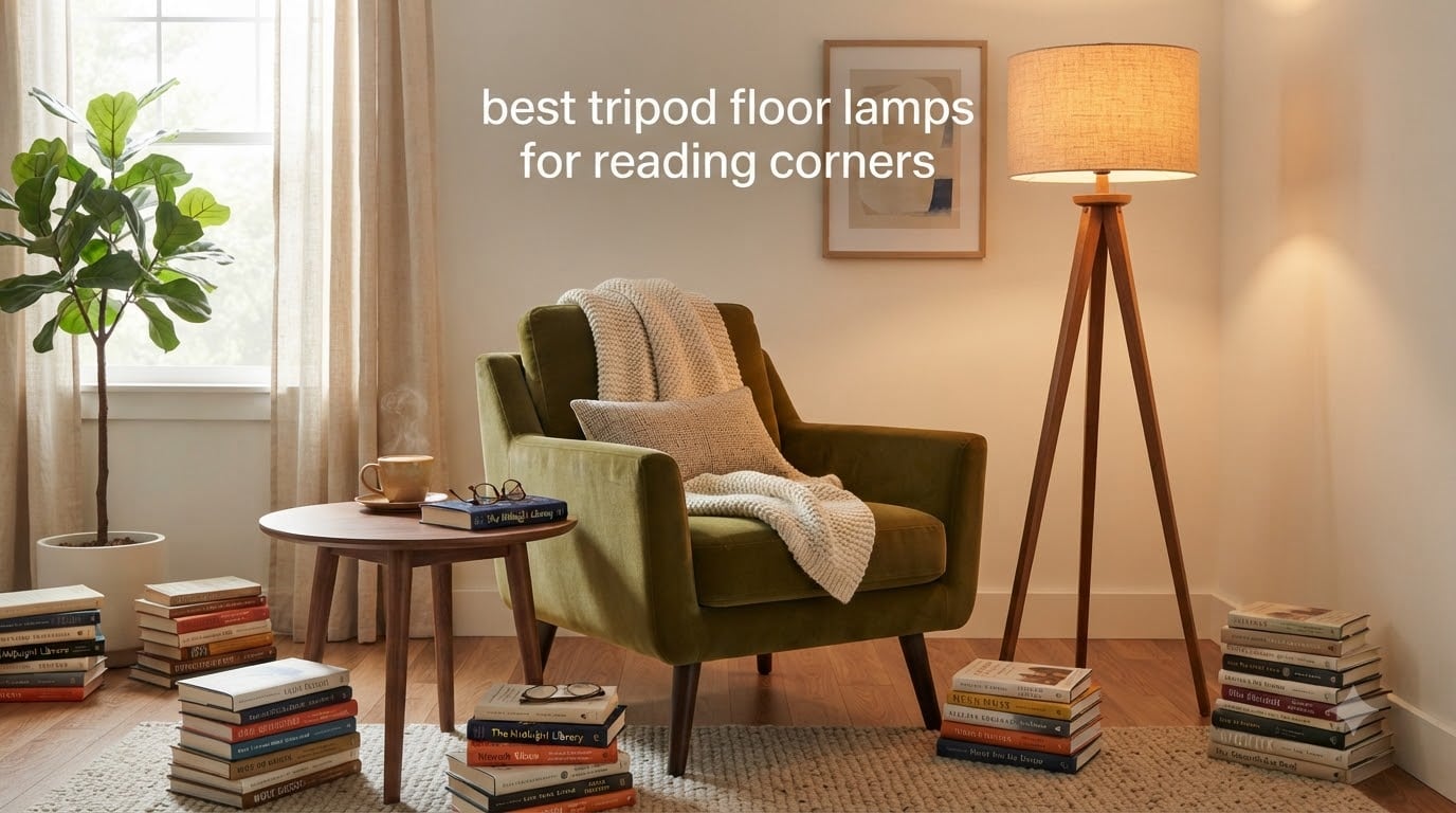 best tripod floor lamps for reading corners