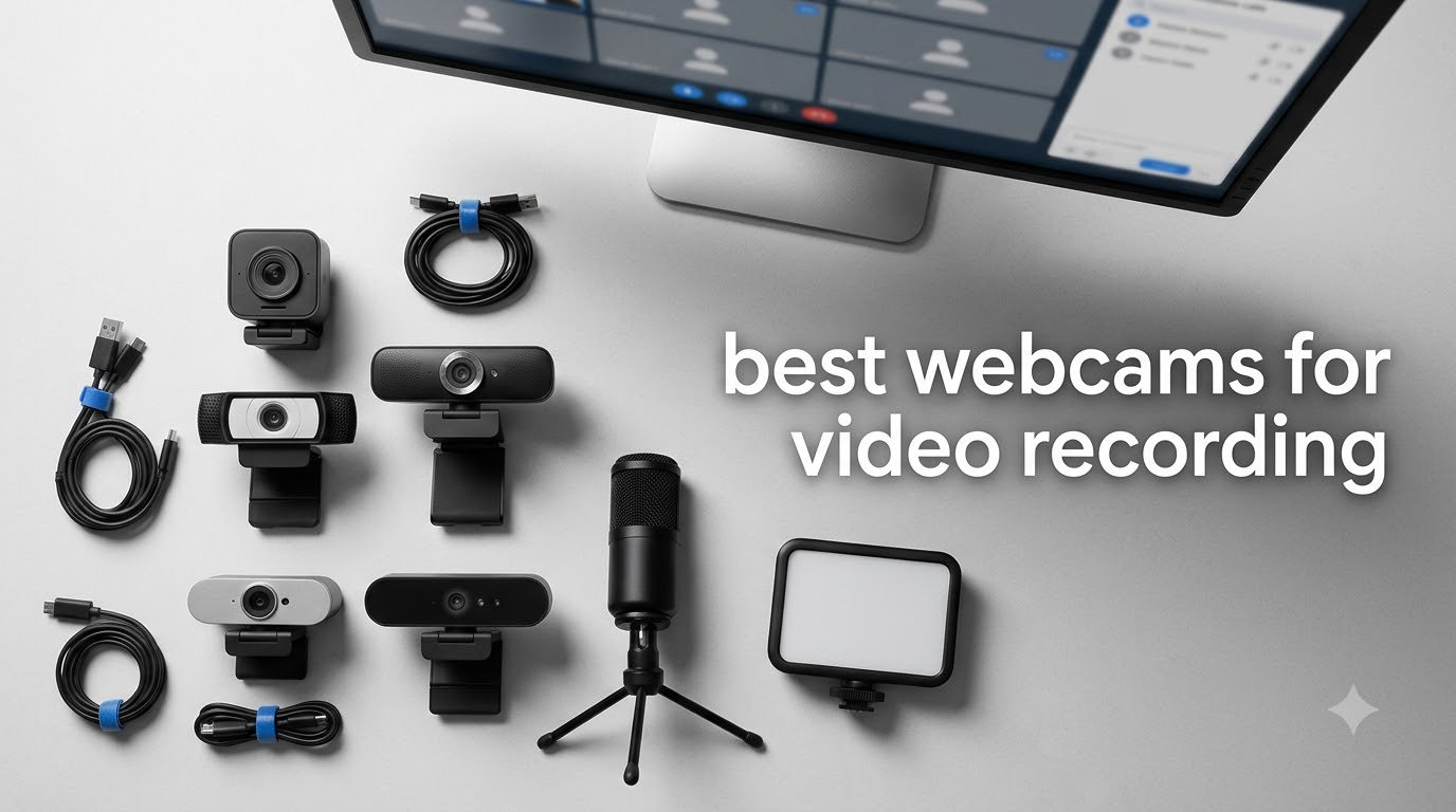 best webcams for video recording