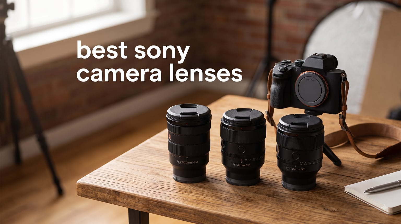best sony camera lenses