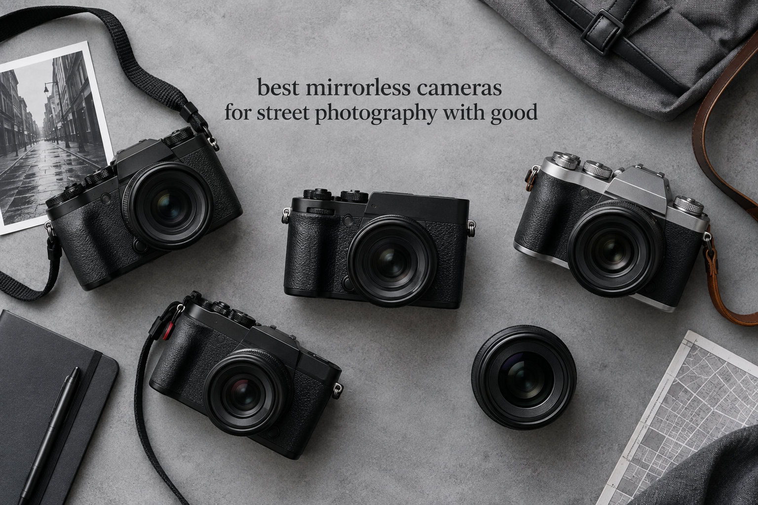 best mirrorless cameras for street photography with good