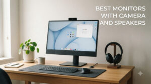 best monitors with camera and speakers