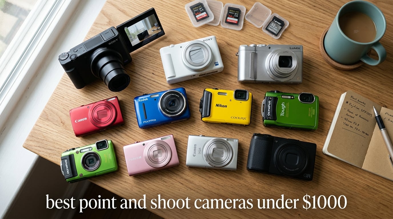 best point and shoot cameras under $1000