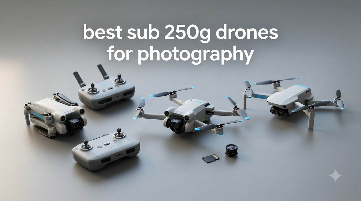 best sub 250g drones for photography