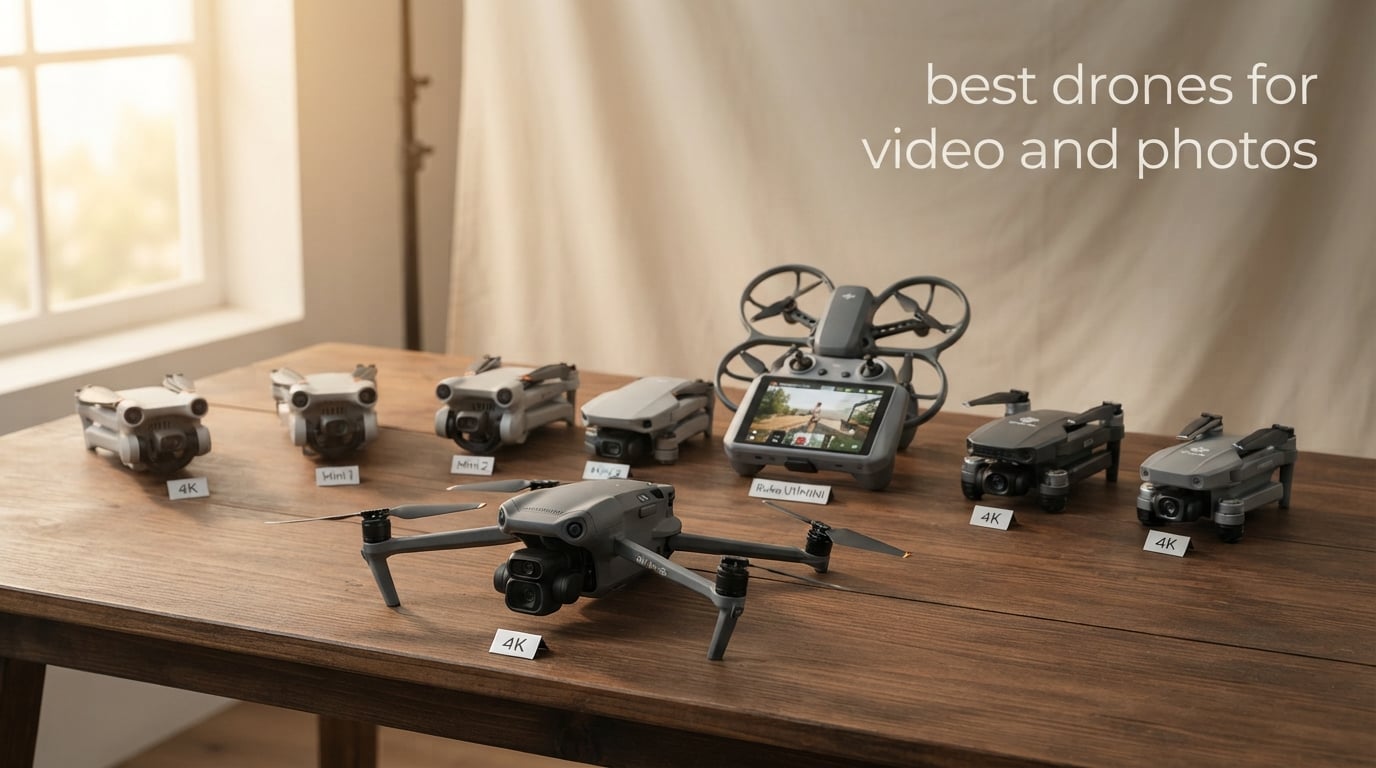 best drones for video and photos