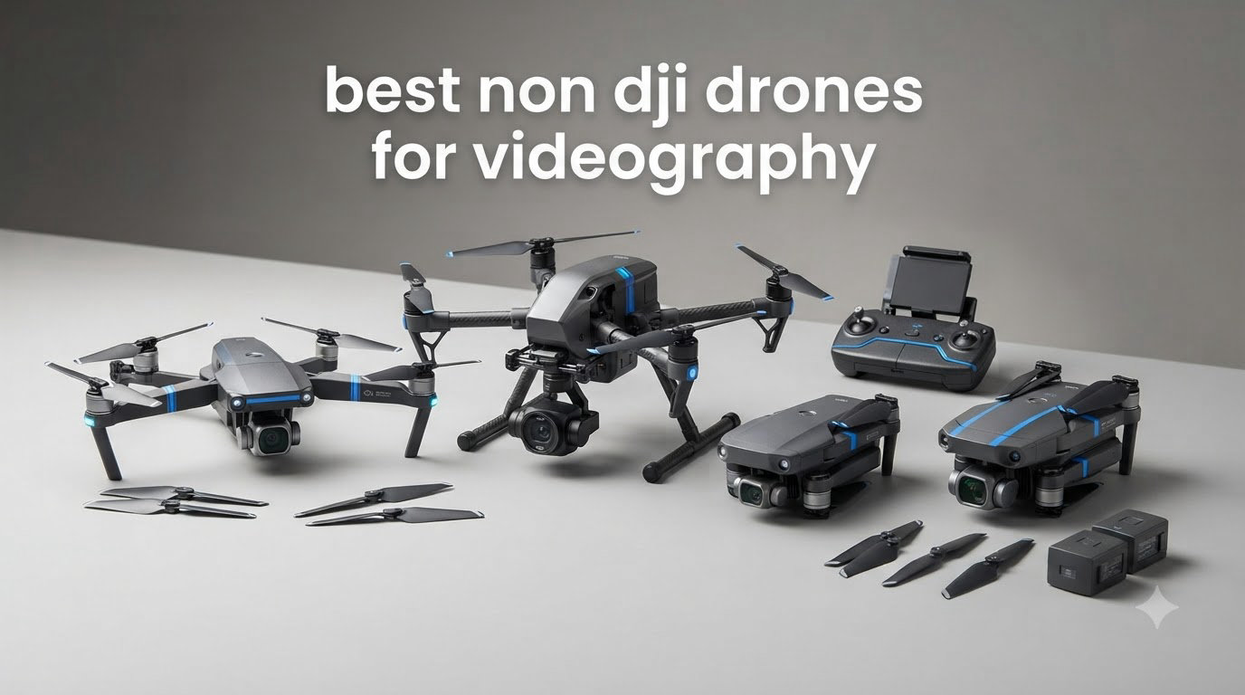 best non dji drones for videography