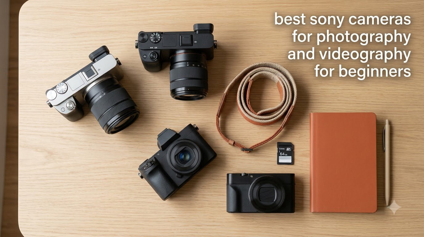 best sony cameras for photography and videography for beginners