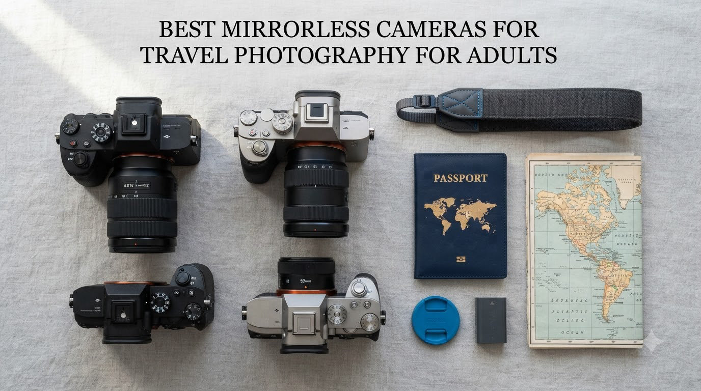 best mirrorless cameras for travel photography for adults
