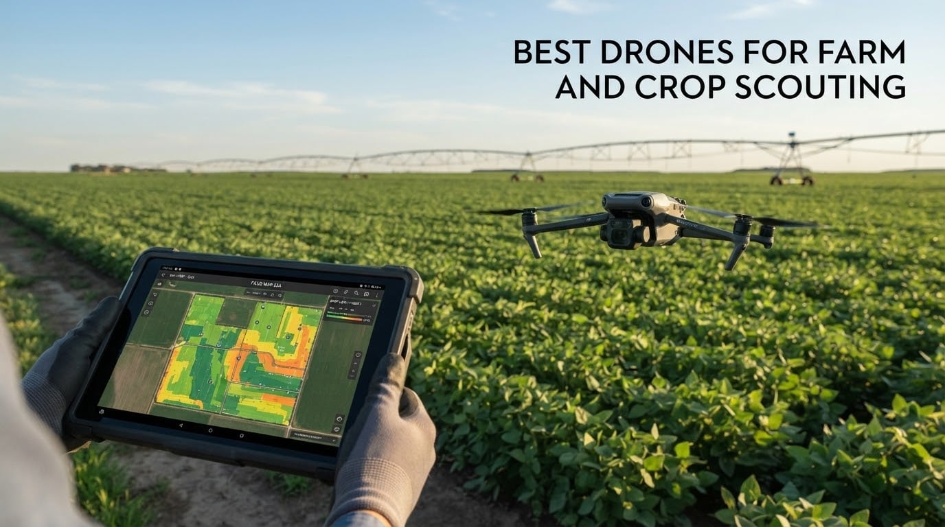 best drones for farm and crop scouting