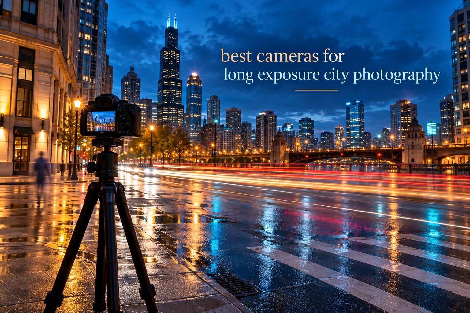 best cameras for long exposure city photography