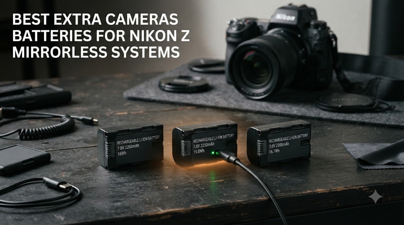 best extra cameras batteries for nikon z mirrorless systems