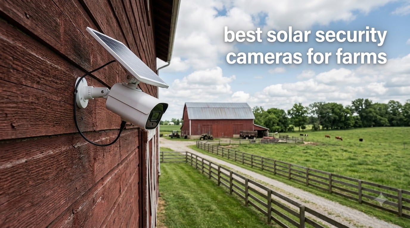 best solar security cameras for farms