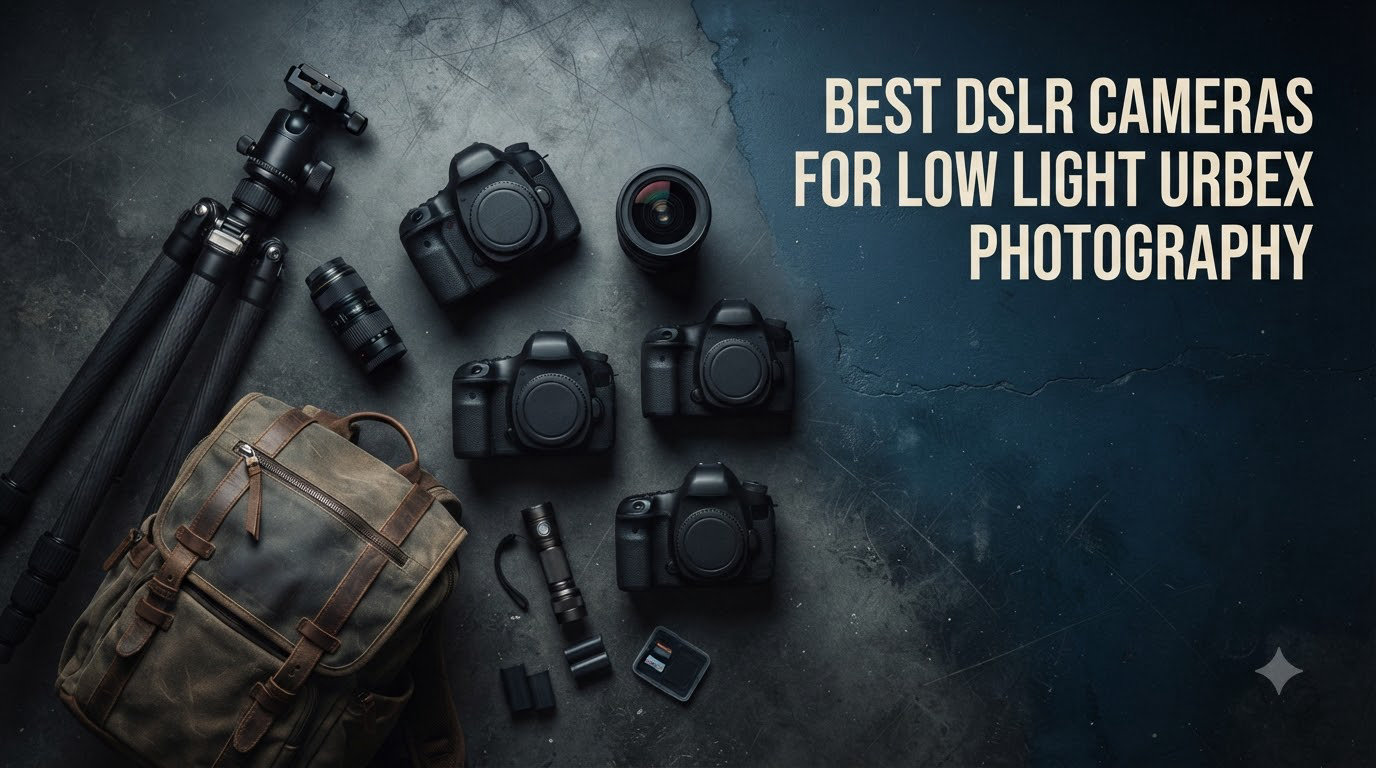 best dslr cameras for low light urbex photography